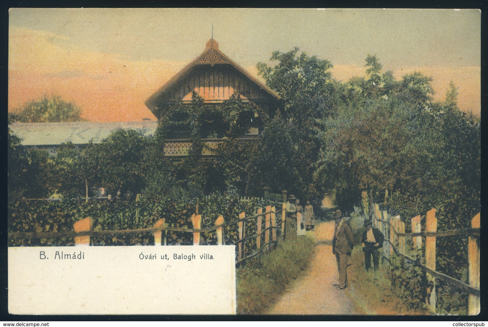 BALATONALMÁDI  Régi Képeslap  /  Vintage Pic. P.card - Hungary