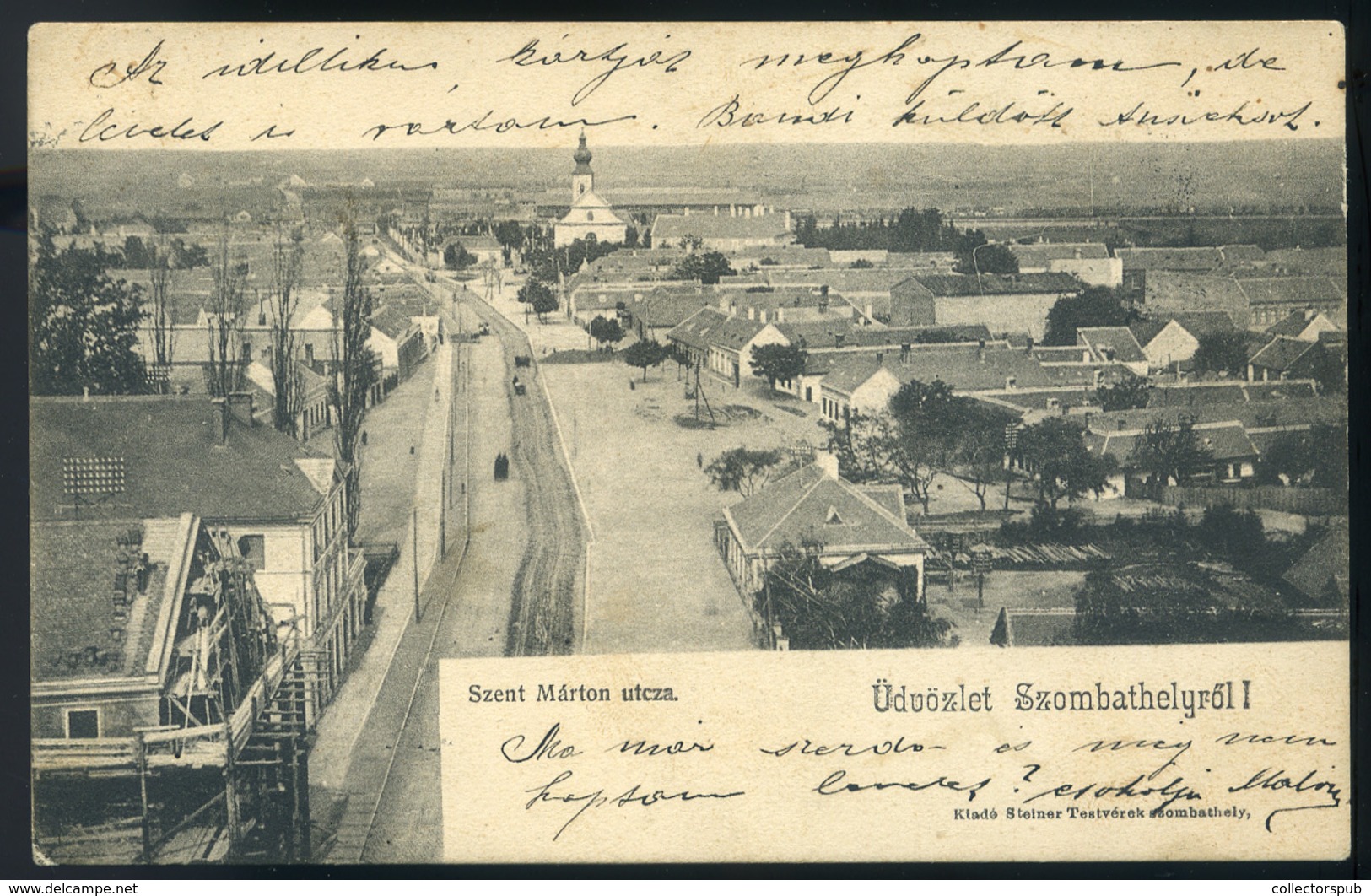 SZOMBATHELY 1903. Régi Képeslap  /  Vintage Pic. P.card - Hungary