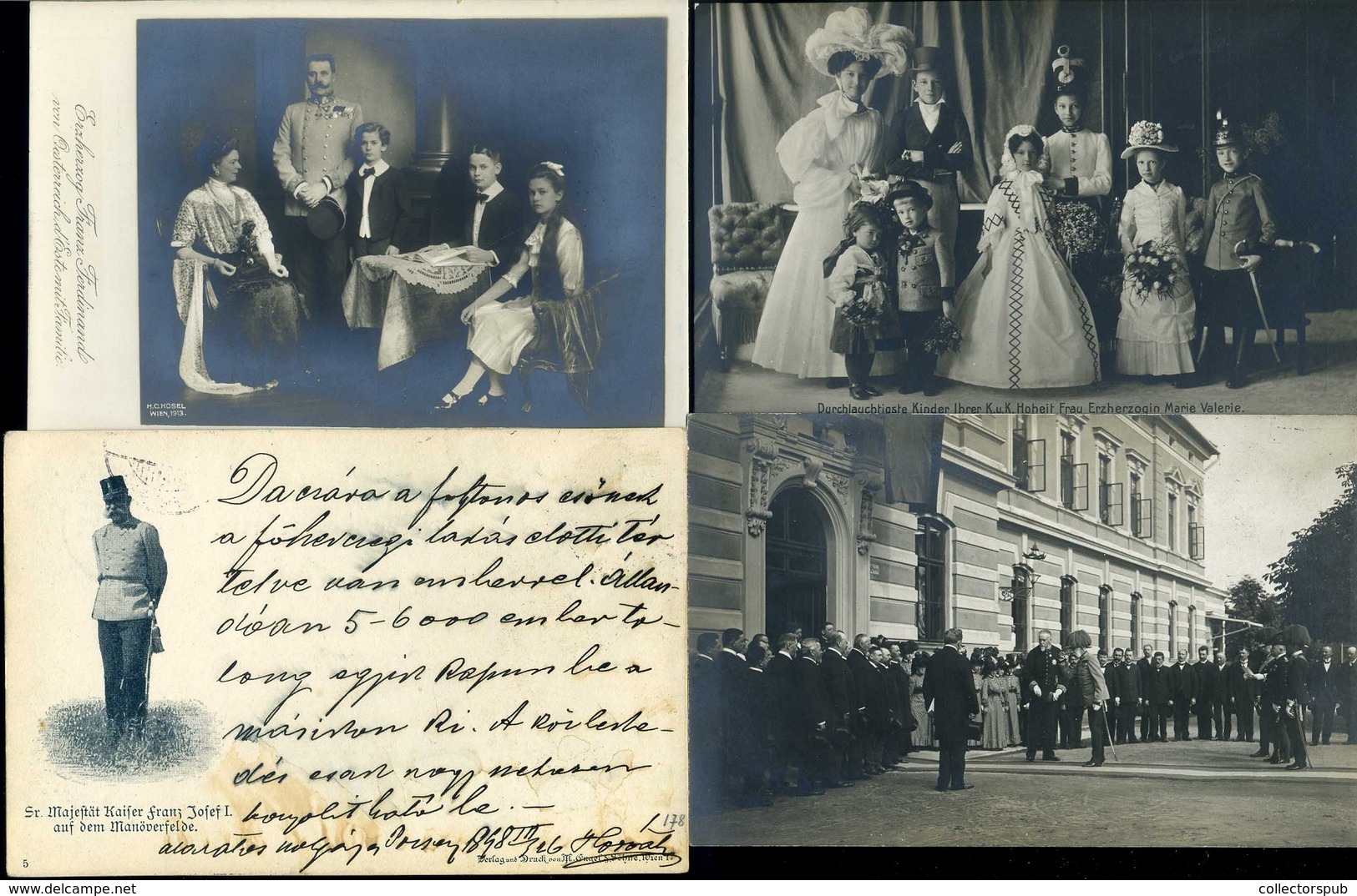 ROYALTY 40 Db Vegyes Képeslap, Főleg A Habsburg Család, Jó Tétel!  /  ROYALTY 40 Various Vintage Pic. P.cards Mainly Of - Royal Families