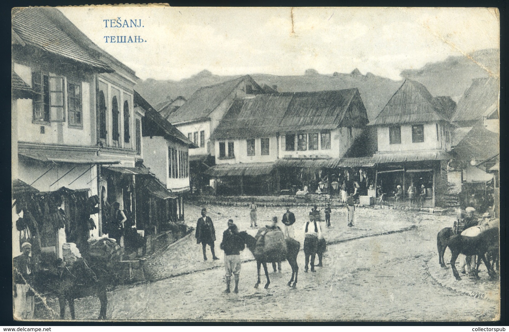 BOSZNIA 1912. Tesanj, Régi Képeslap  /  BOSNIA Vintage Pic. P.card - Bosnia And Herzegovina