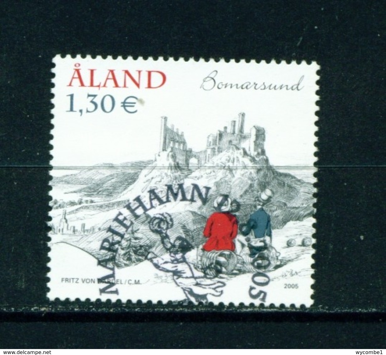 ALAND  -  2005 Bomarsund Fortress 1.30E Used As Scan - Aland