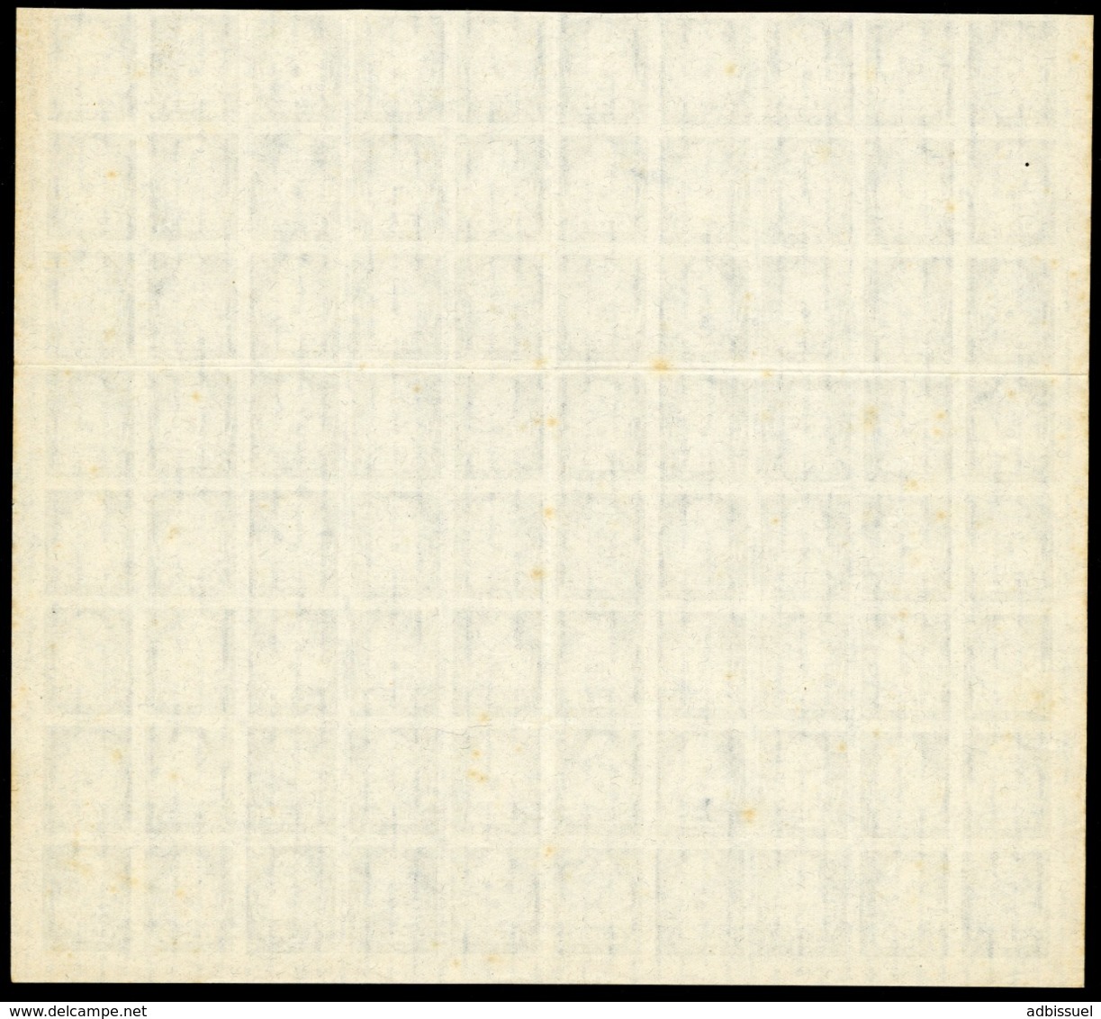 JAPAN Sheet X80 Val. 9335 € Emergency Issue After The Earthquake Of Yokohama (1923) Where Printing Plants Were Destroyed - Ungebraucht