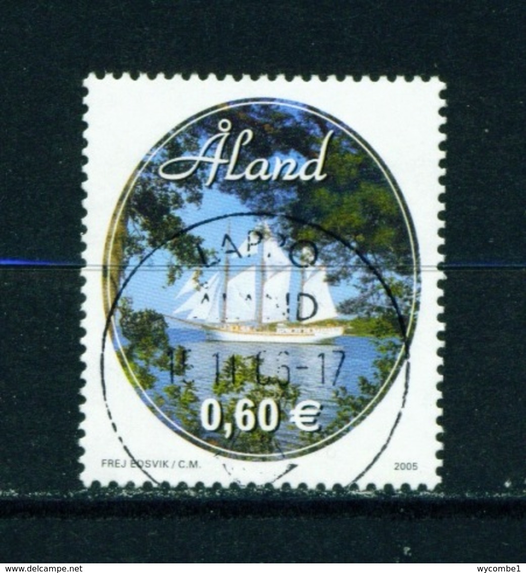 ALAND  -  2005 The 'Linden' 60c Used As Scan - Aland