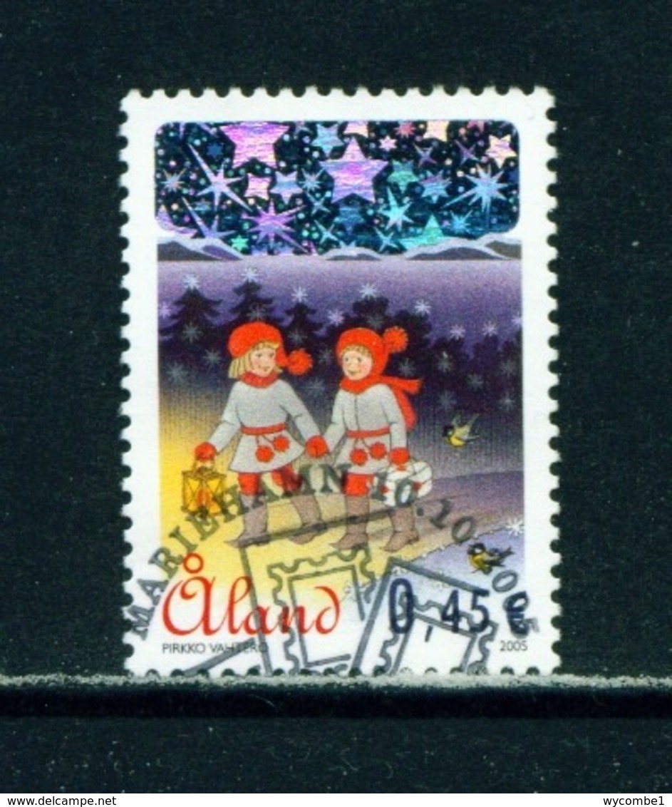 ALAND  -  2005 Christmas 45c Used As Scan - Aland