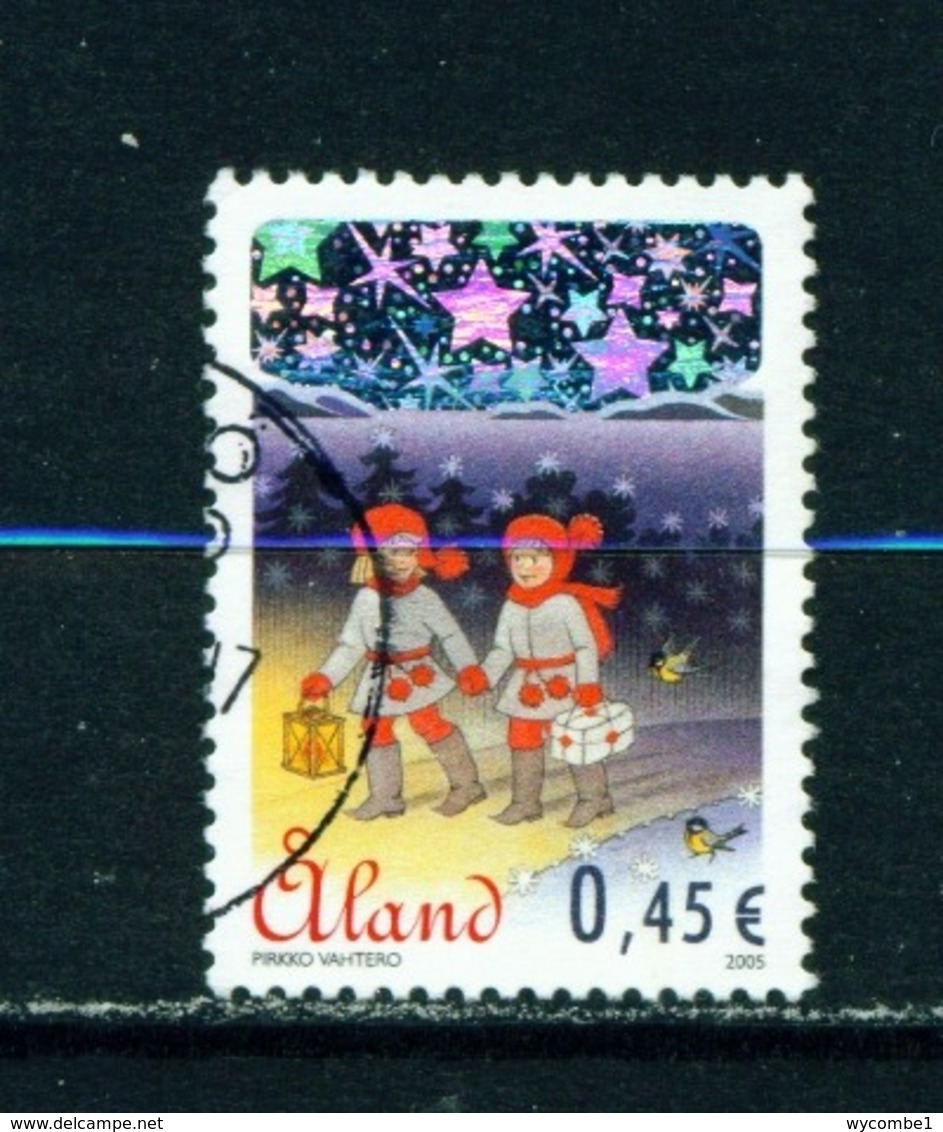 ALAND  -  2005 Christmas 45c Used As Scan - Aland