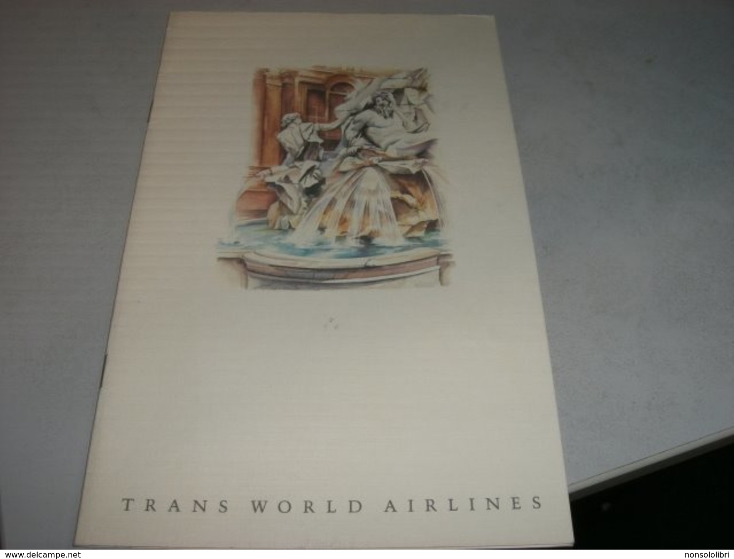 MENU' TRANS WORLD AIRLINES - Menu