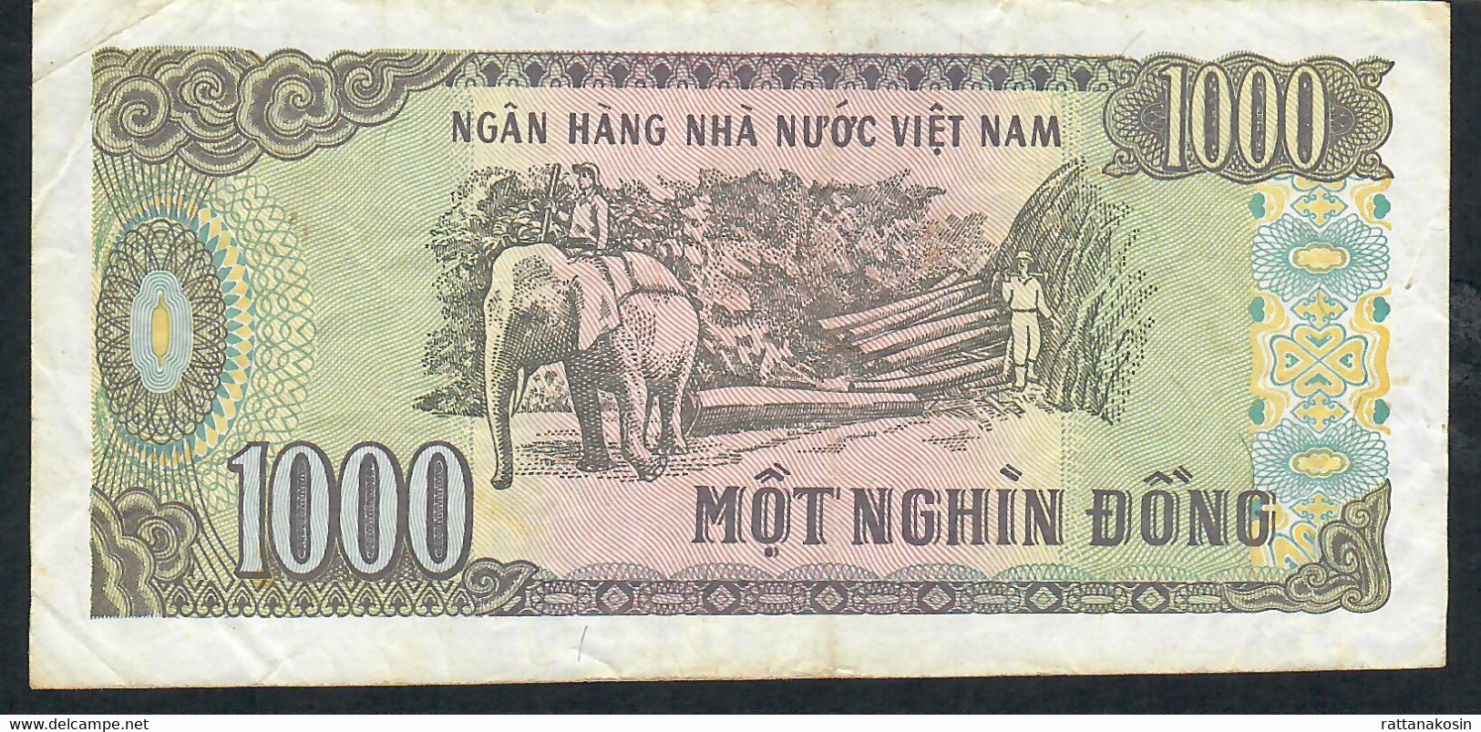 VIETNAM P106b 1000 DONG 1988 #EY  VF - Vietnam