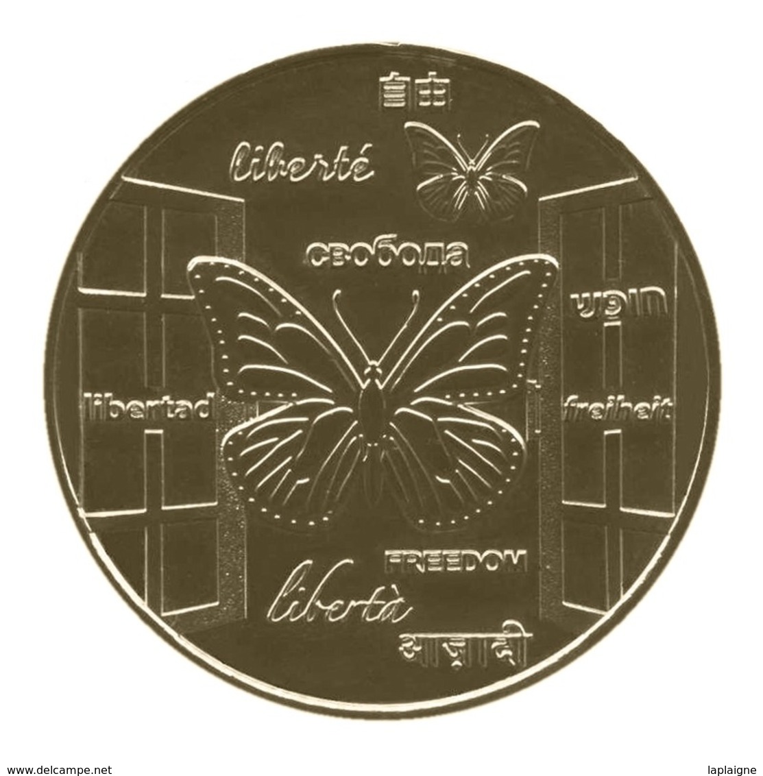 Monnaie De Paris , 2015 , Donzenac , Une Médaille Pour La Liberté , Revers 2 NG - Andere & Zonder Classificatie