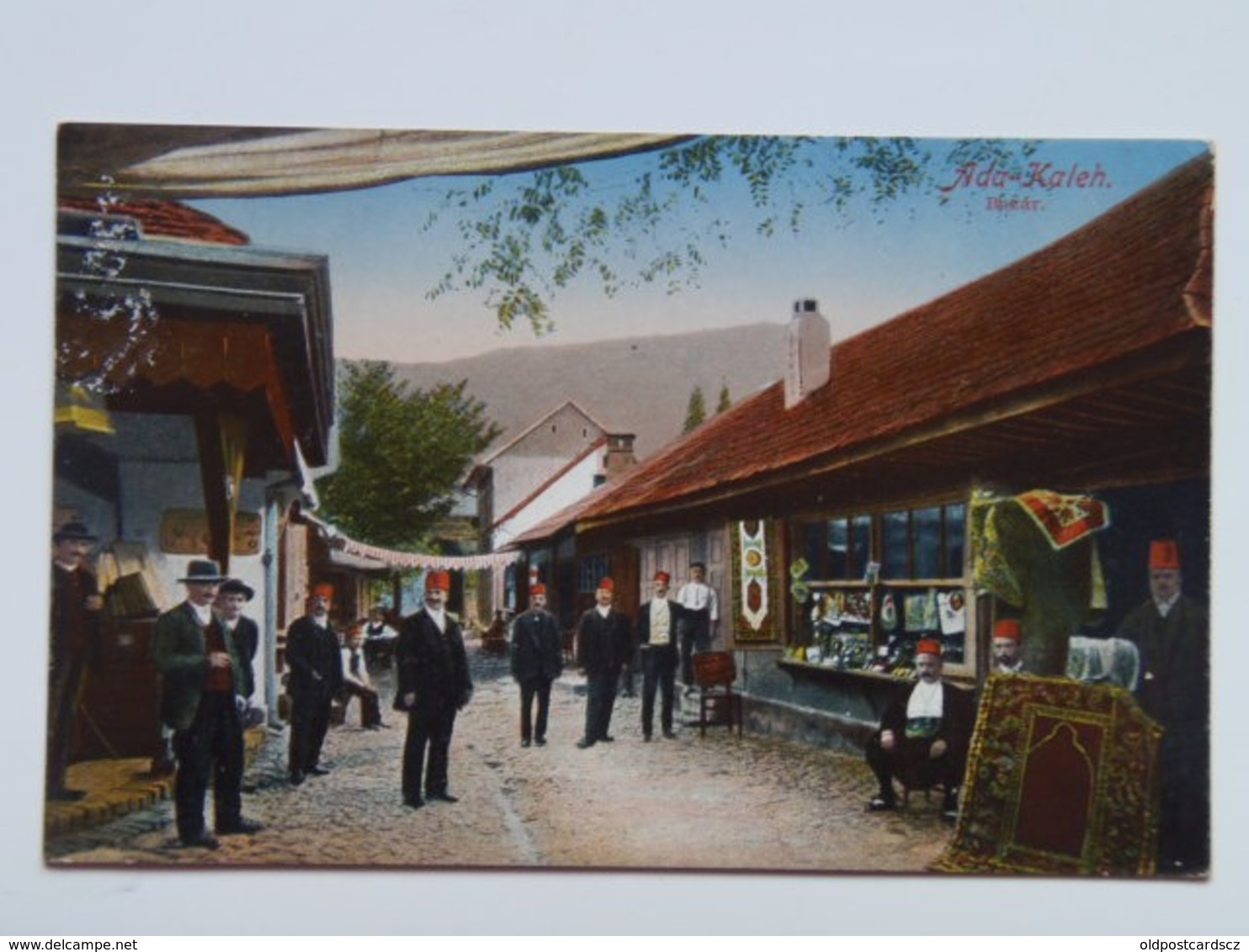 Romania 554 Ada Kaleh 1910 Orsova Bazar - Romania