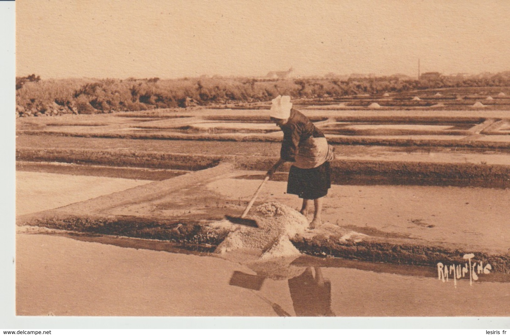 C. P. A. - L’ÎLE DE NOIRMOUTIER - MARAIS SALANTS - 7770-7722 - RAYMOND BERGEVIN - RAMUNTCHO - Ile De Noirmoutier