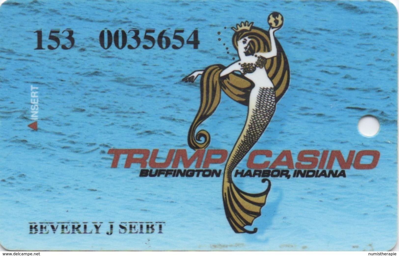 Carte Casino : Trump Casino : Buffington Harbor, Indiana - Casino Cards