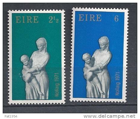 Irlande 1971 N°274/275 Neufs ** Noël - Nuevos