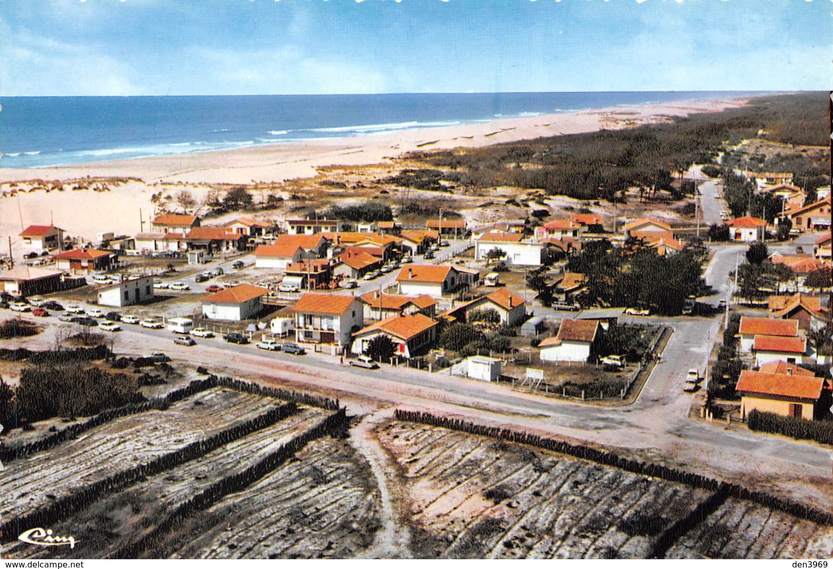 CARCANS-OCEAN - Vue Générale Aérienne - Perspective Sur L'Océan - Carcans