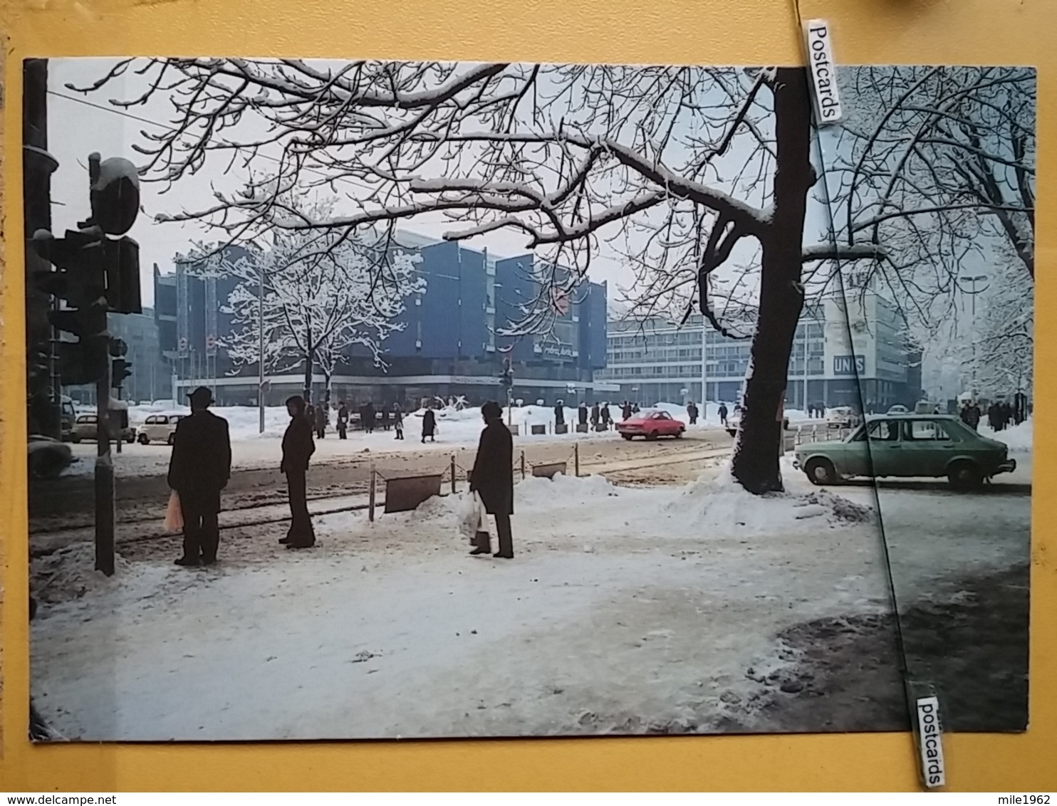 KOV 303-12 -  SARAJEVO, BOSNIA AND HERZEGOVINA, AUTO ZASTAVA, WINTER OLYMPIC GAMES - Bosnia Erzegovina