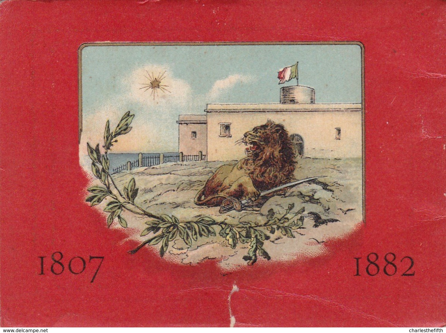 PICCOLO CALENDARIO ITALIANO DEL 1916 - Con La Storia Di Garibaldi - Petit Format : ...-1900