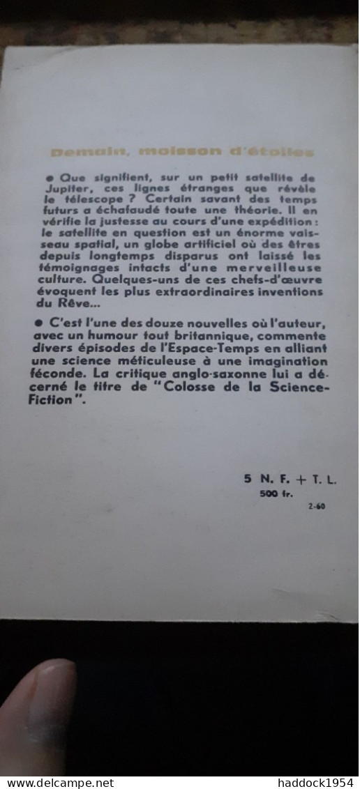 Demain Moisson D'étoiles ARTHUR C. CLARKE Denoel 1960 - Présence Du Futur