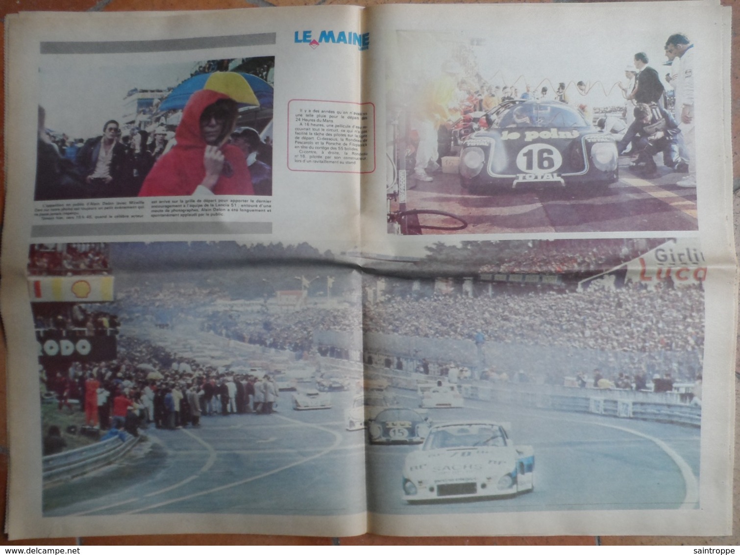 24 H Du Mans 1980.Rondeau ...Ickx ???Foot Championnat D'Europe. - 1950 à Nos Jours