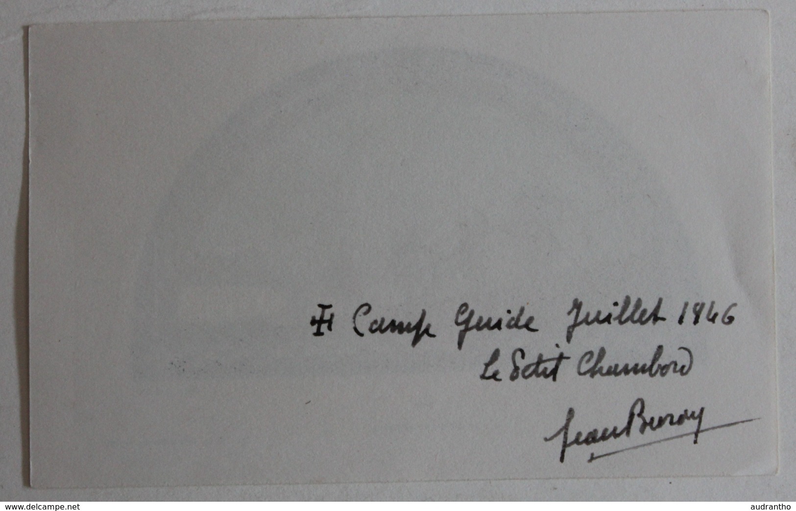 Image Scout Juillet 1946 Camp Guide Le Petit Chambord Savoir Faire équipe Scoutisme - Scoutisme