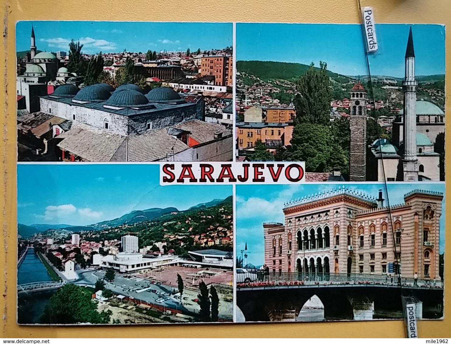 KOV 303-13 -  SARAJEVO, BOSNIA AND HERZEGOVINA, MOSQUE, DZAMIJA - Bosnia Erzegovina