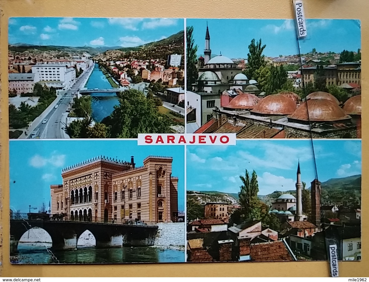 KOV 303-13 -  SARAJEVO, BOSNIA AND HERZEGOVINA, MOSQUE, DZAMIJA - Bosnia Erzegovina