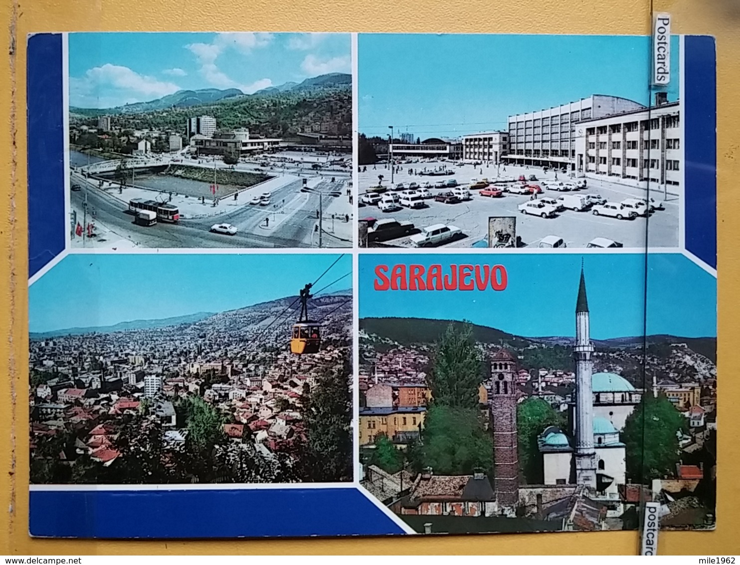 KOV 303-13 -  SARAJEVO, BOSNIA AND HERZEGOVINA, MOSQUE, DZAMIJA - Bosnia Erzegovina