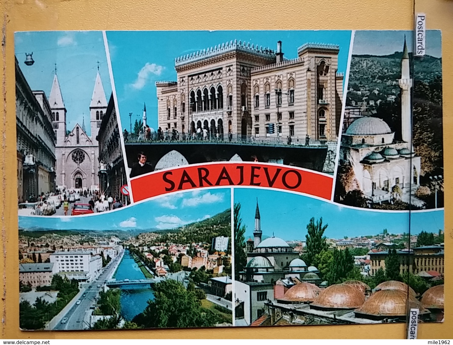 KOV 303-13 -  SARAJEVO, BOSNIA AND HERZEGOVINA, MOSQUE, DZAMIJA - Bosnia Erzegovina