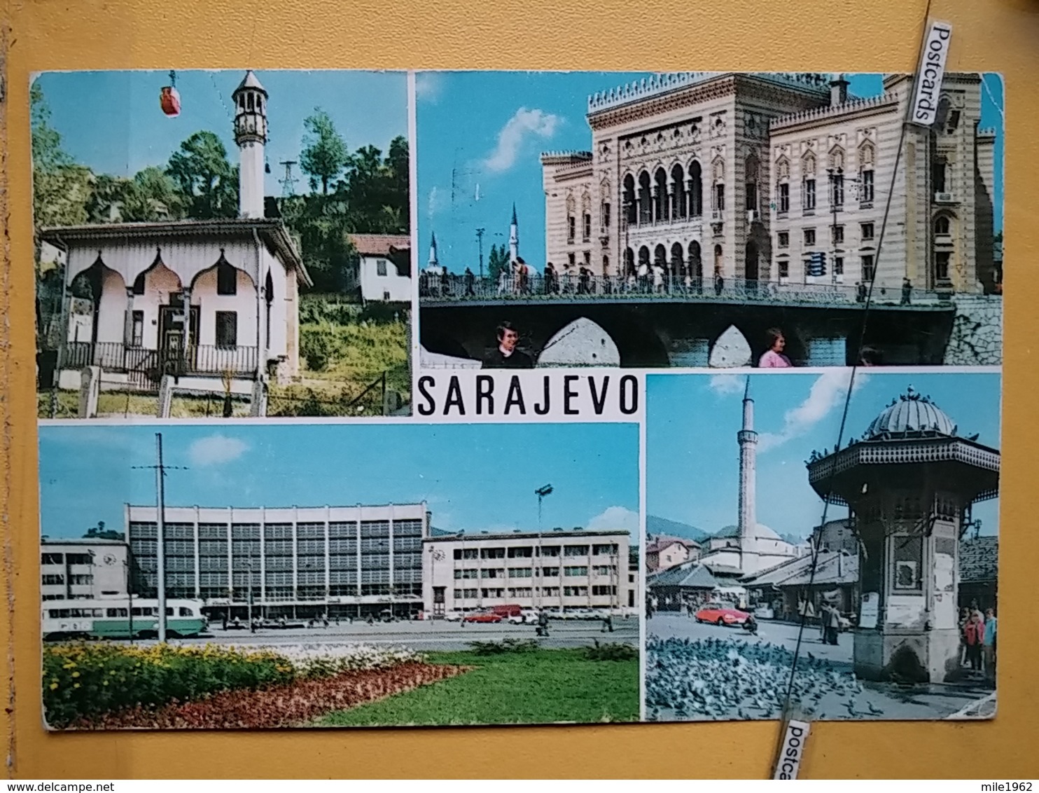 KOV 303-13 -  SARAJEVO, BOSNIA AND HERZEGOVINA, MOSQUE, DZAMIJA - Bosnia Erzegovina