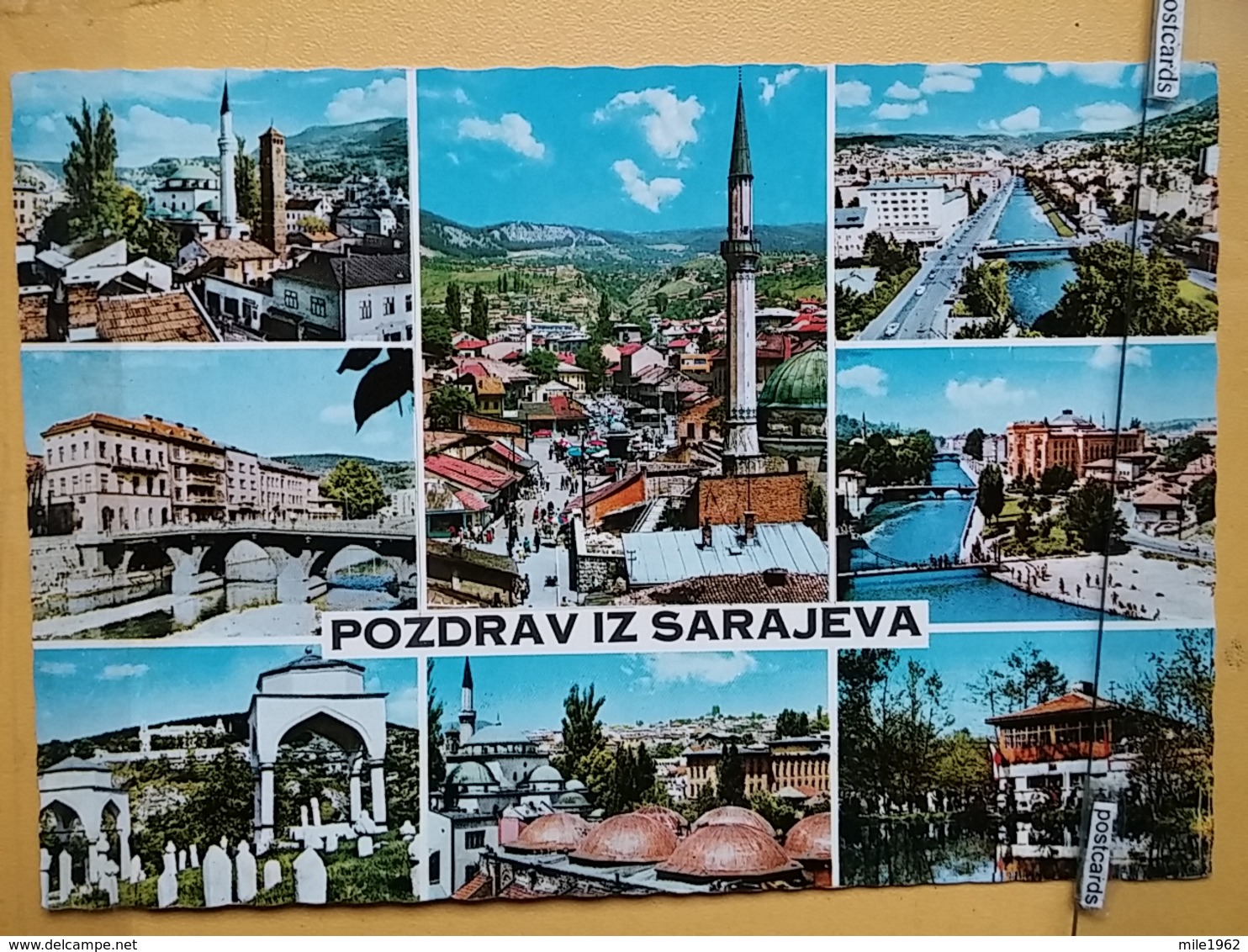 KOV 303-14 -  SARAJEVO, BOSNIA AND HERZEGOVINA, MOSQUE,  DZAMIJA - Bosnia Erzegovina