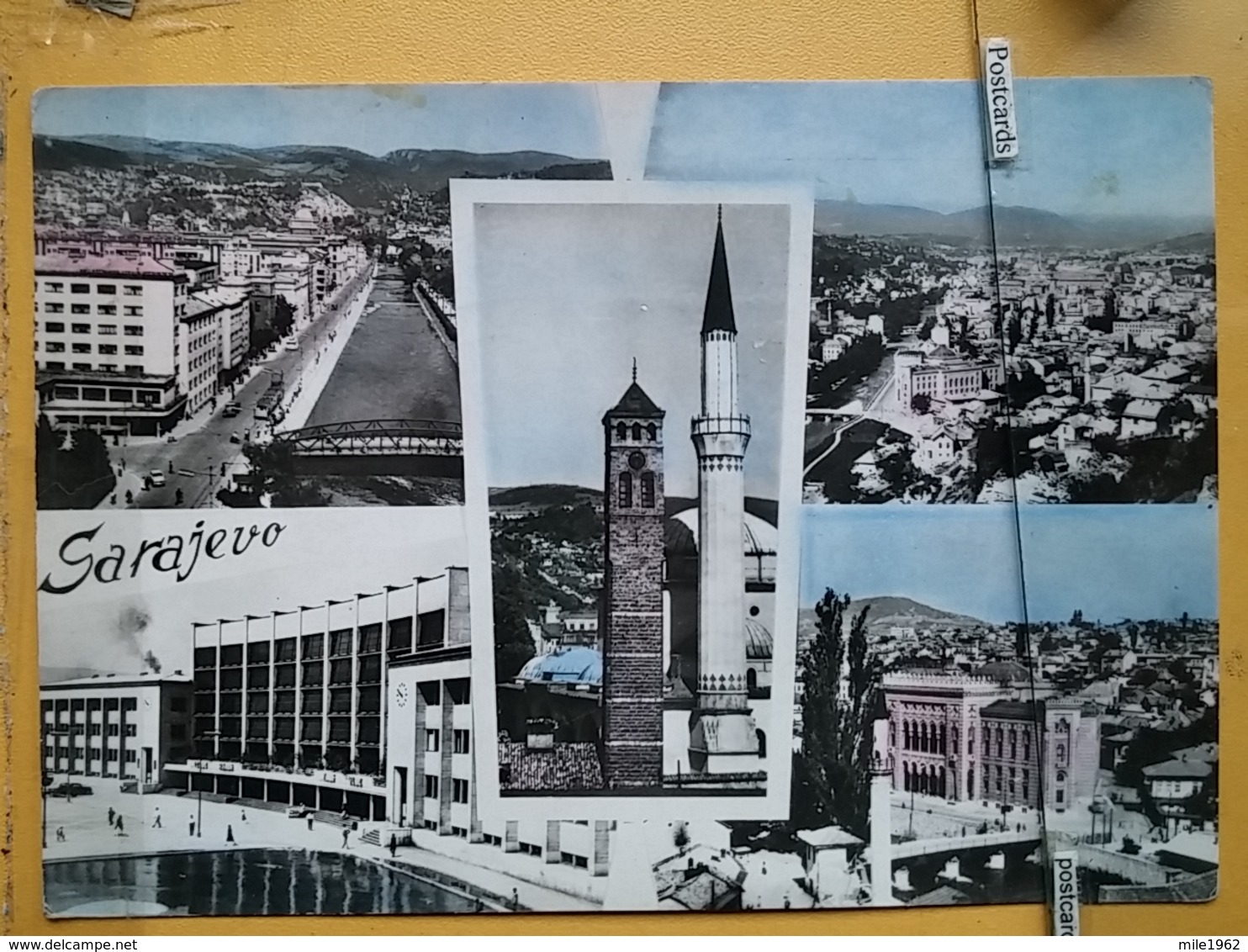 KOV 303-14 -  SARAJEVO, BOSNIA AND HERZEGOVINA, MOSQUE,  DZAMIJA - Bosnia Erzegovina