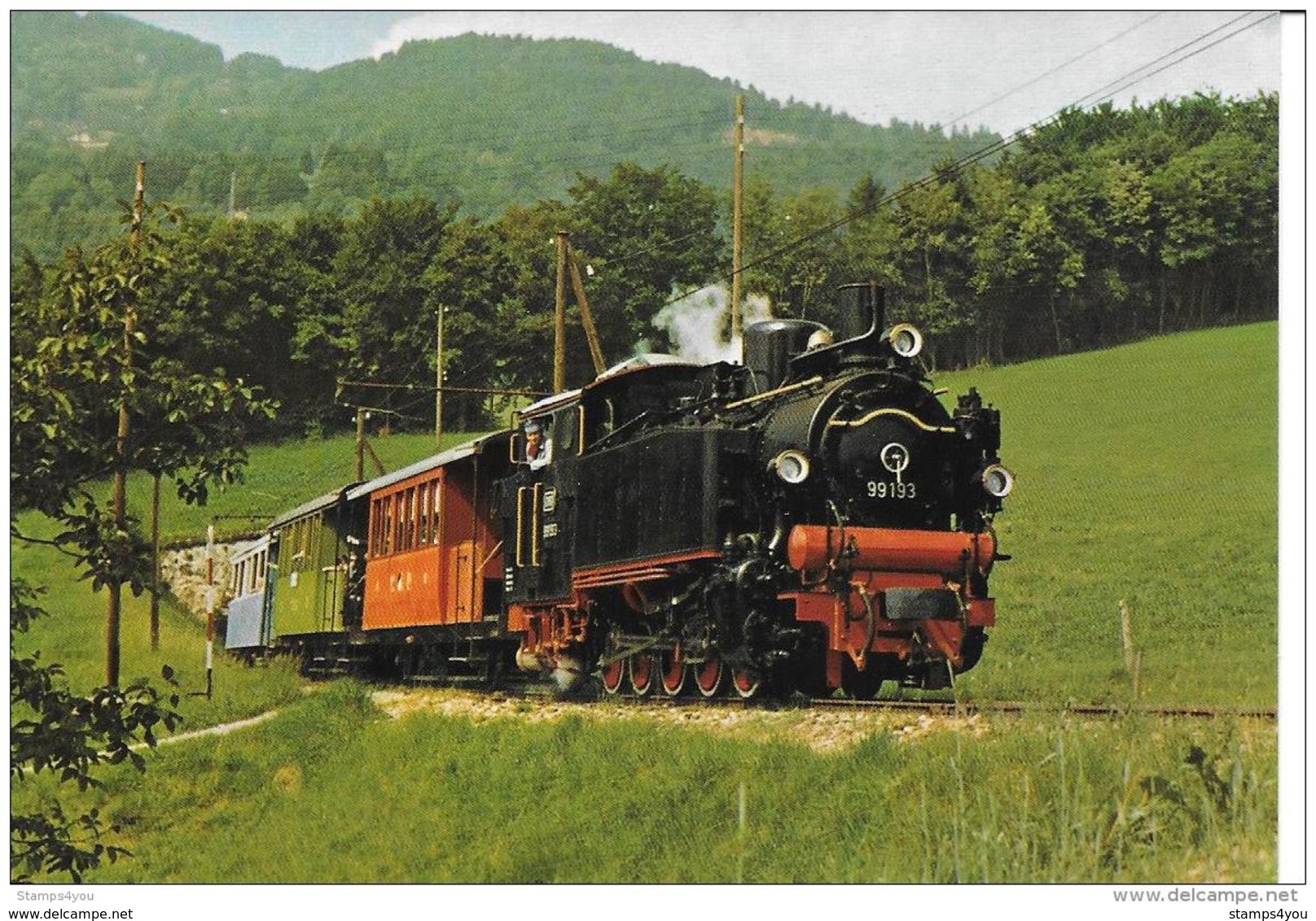 228 - 72 - Carte Suisse Cachet Ferphilex Montreux 1984  + Vignette - Eisenbahnen