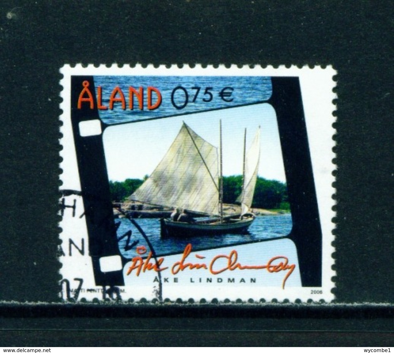 ALAND  -  2006 Ake Lindman 75c Used As Scan - Aland