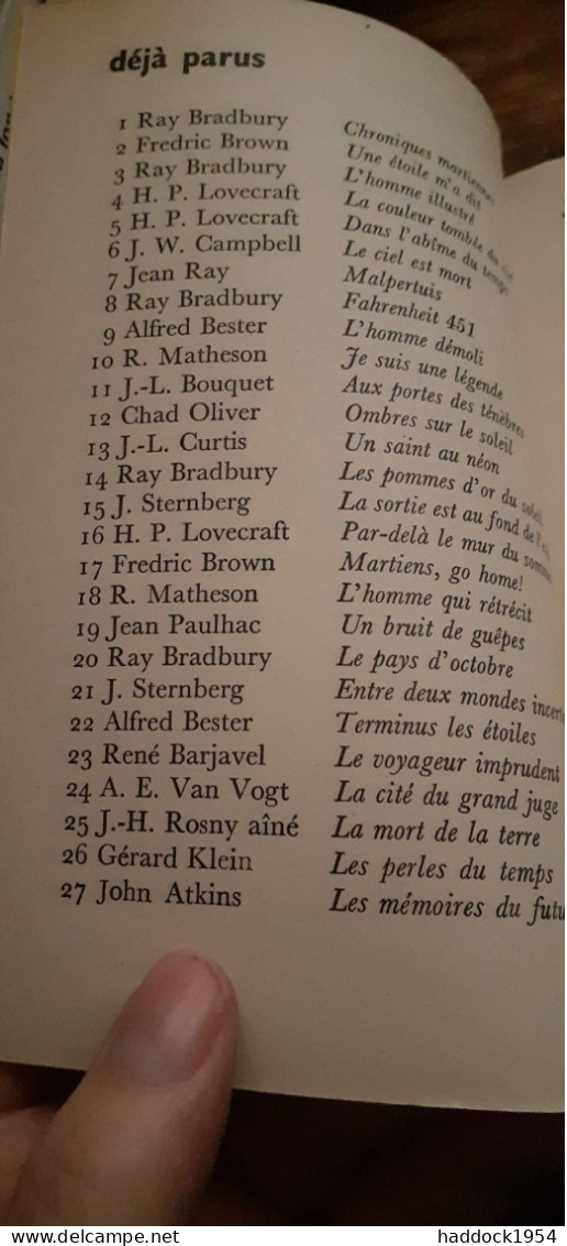 Les Coucous De Midwich JOHN WYNDHAM éditions Denoël 1959 - Présence Du Futur