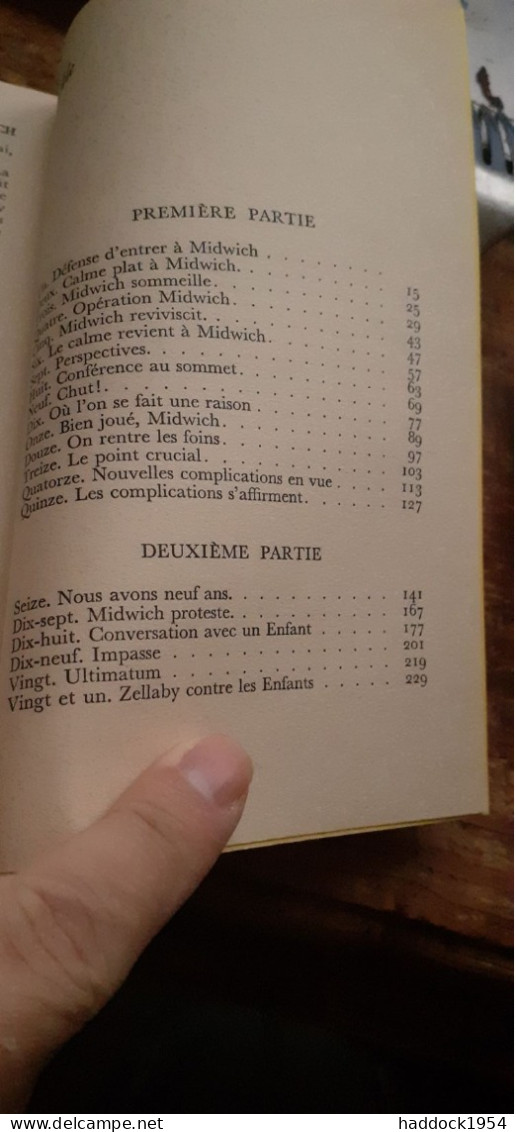 Les Coucous De Midwich JOHN WYNDHAM éditions Denoël 1959 - Présence Du Futur