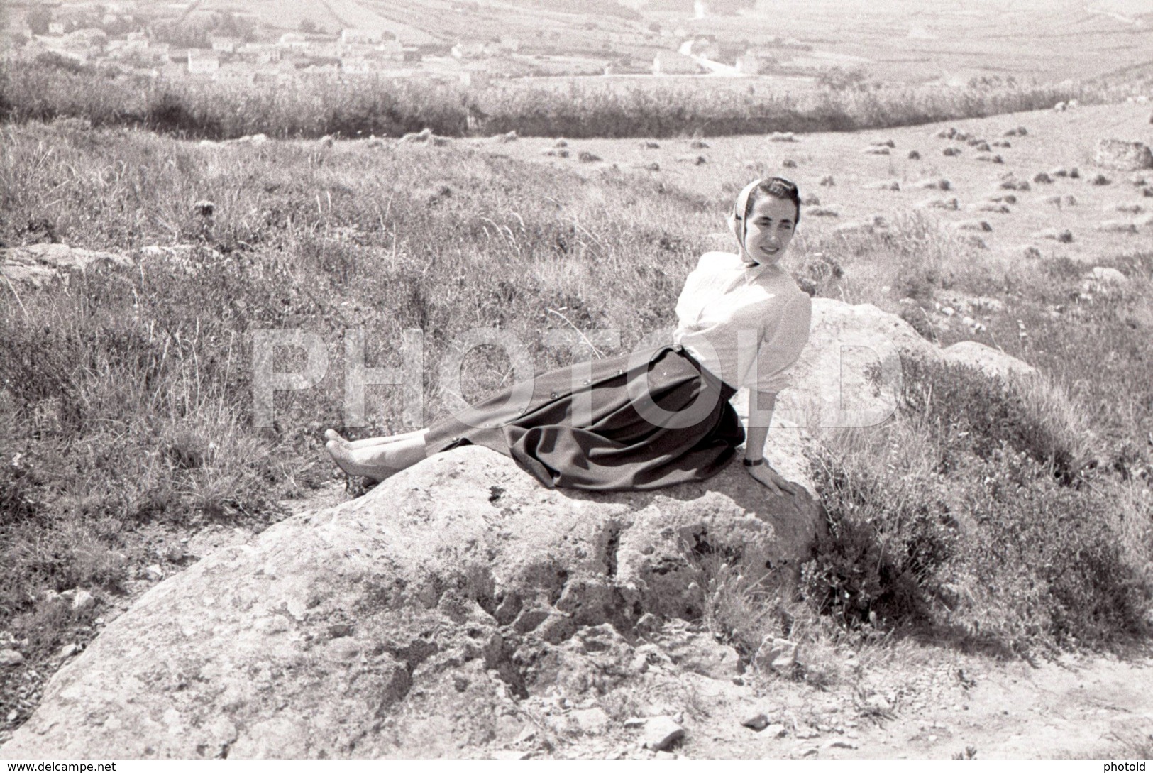 1957 TORRES VEDRAS PORTUGAL AMATEUR 35mm ORIGINAL NEGATIVE Not PHOTO No FOTO - Sonstige & Ohne Zuordnung