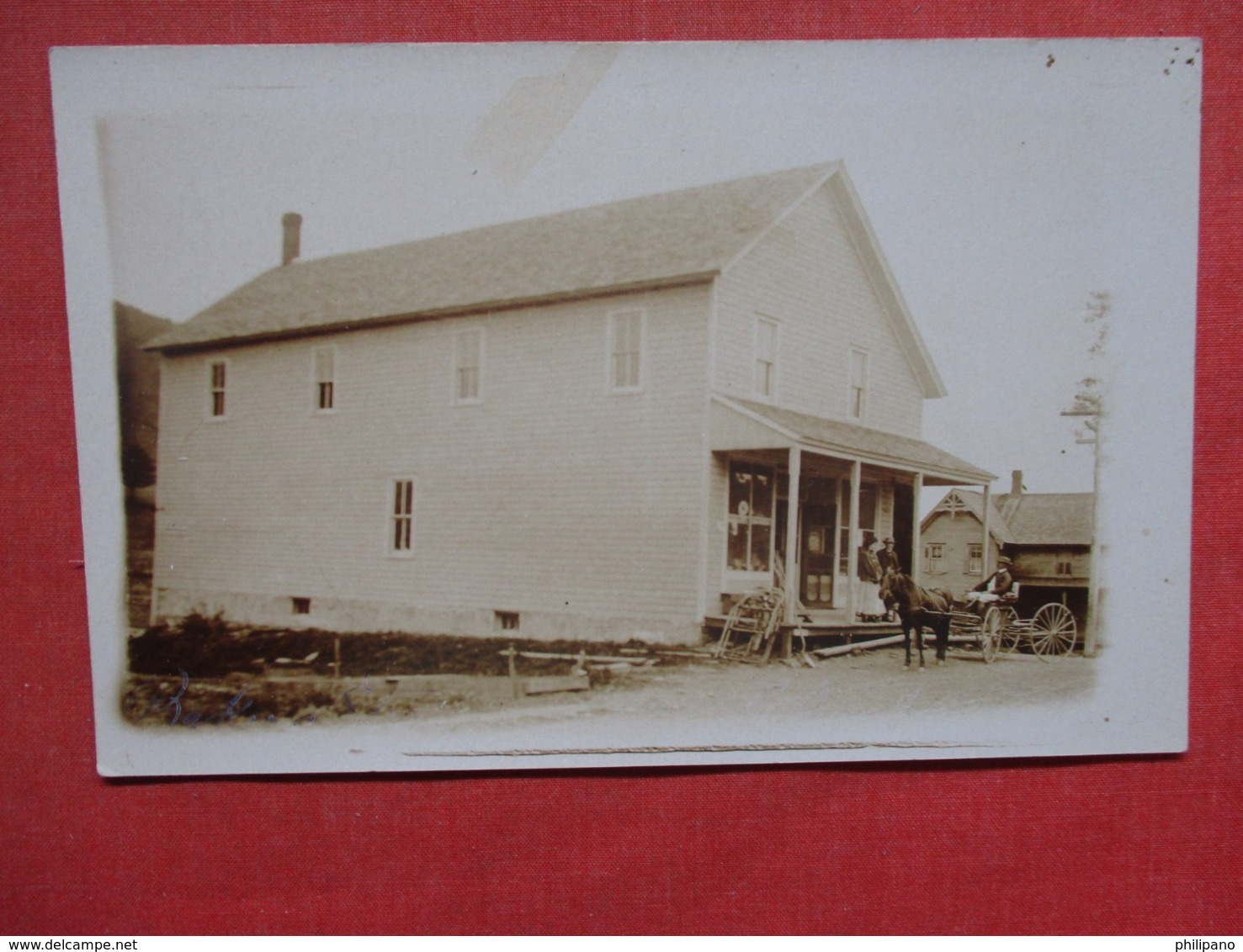 RPPC To ID  Store Horse & Wagon  >  Ref 3719 - To Identify