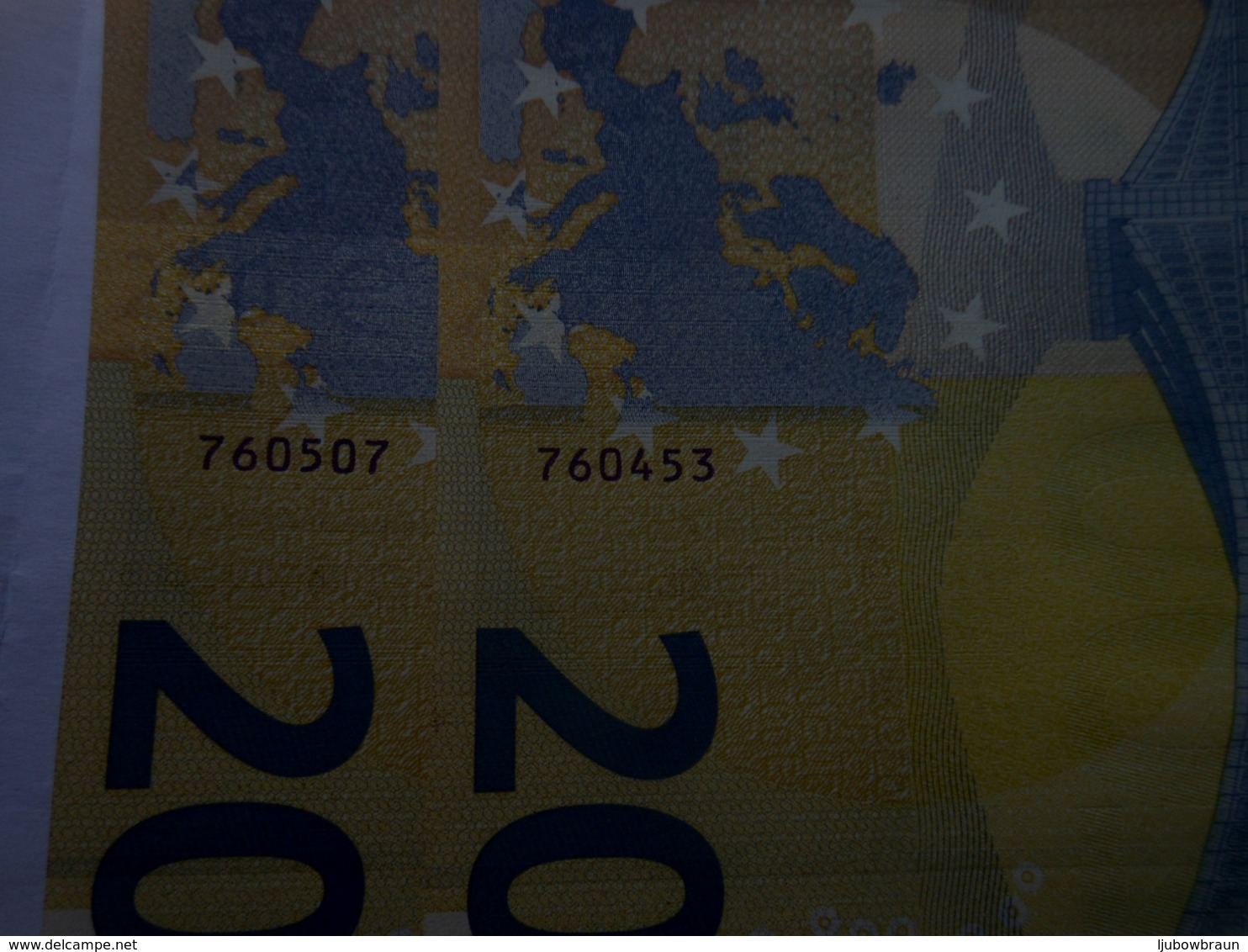 200 Euro-Schein SE (s004) Draghi Unc. - 200 Euro