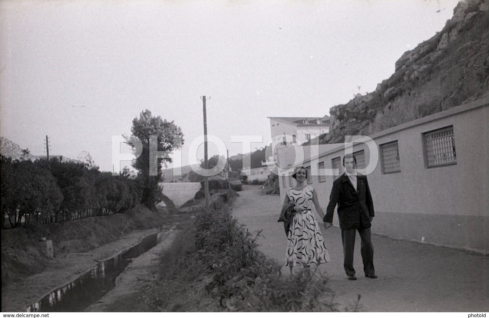 1957 VIMEIRO TORRES VEDRAS PORTUGAL AMATEUR 35mm ORIGINAL NEGATIVE Not PHOTO No FOTO - Sonstige & Ohne Zuordnung