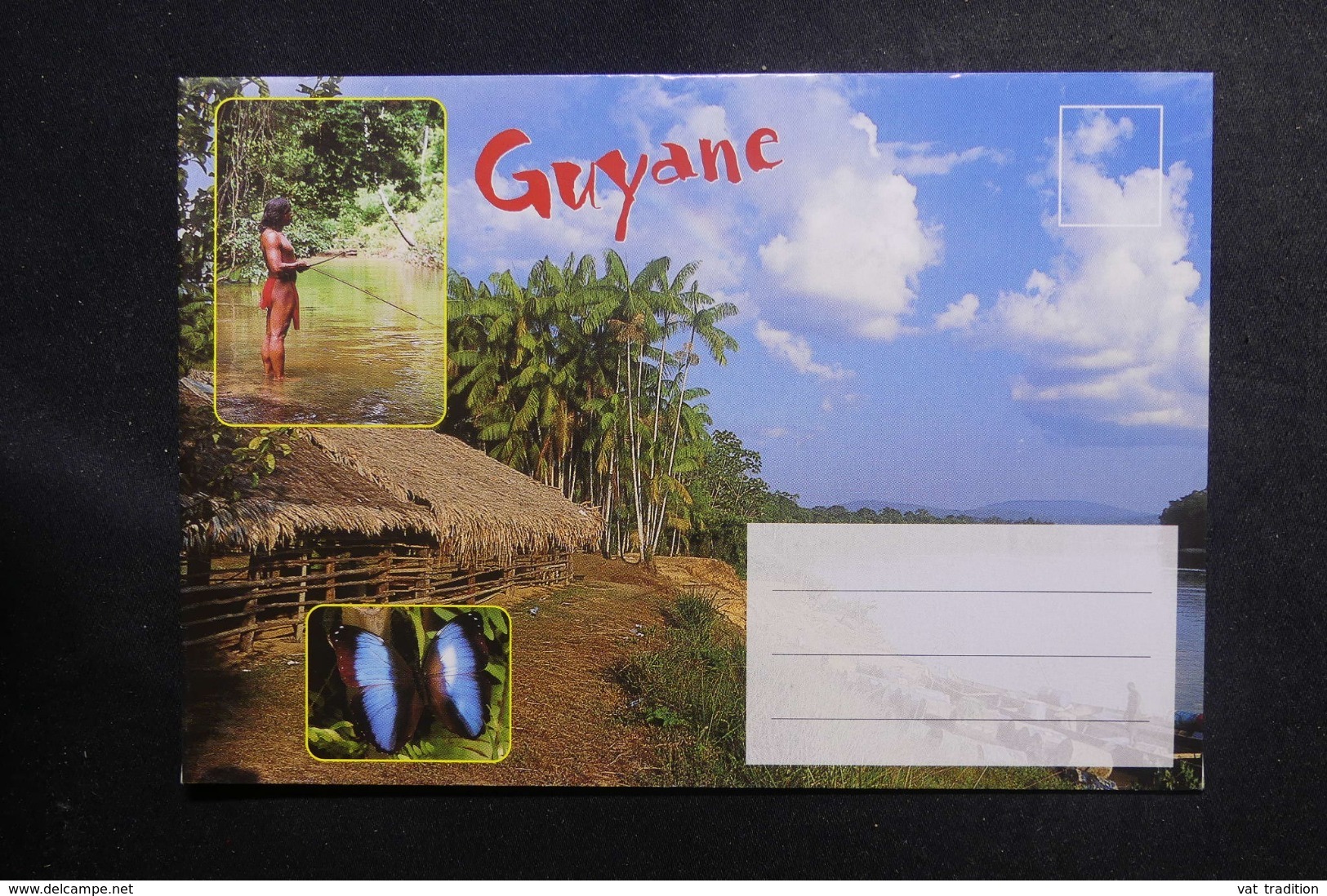 FRANCE - Enveloppe Illustrée De La Guyane Non Voyagé - L 47025 - 1961-....