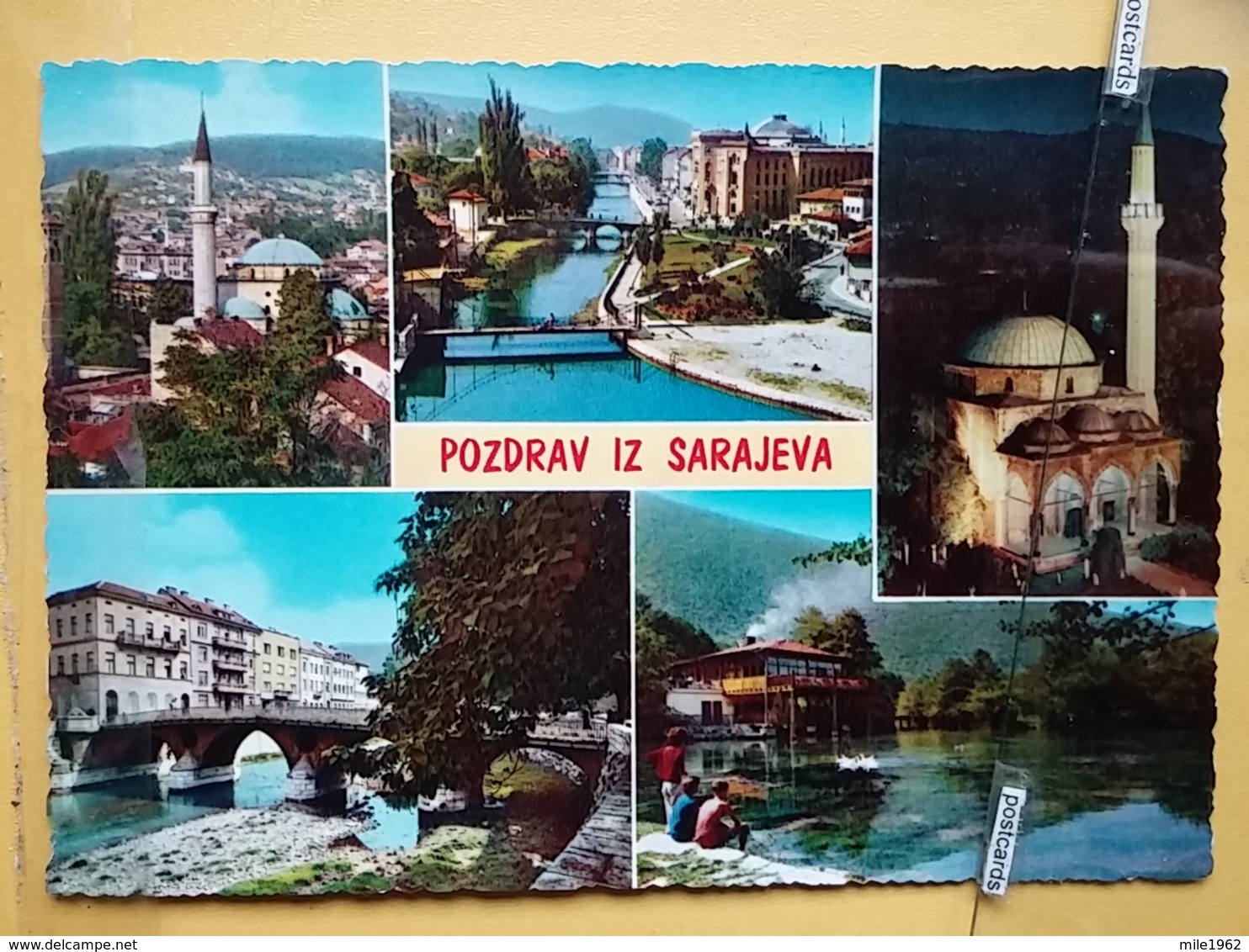 KOV 303-15 -  SARAJEVO, BOSNIA AND HERZEGOVINA, MOSQUE, DZAMIJA - Bosnia Erzegovina