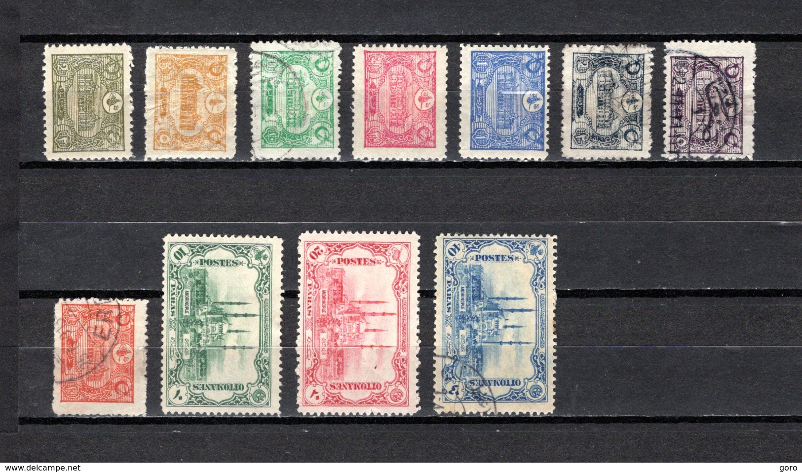 Turquía  1913 .-  Y&T  Nº   160/167-174/176 - Used Stamps