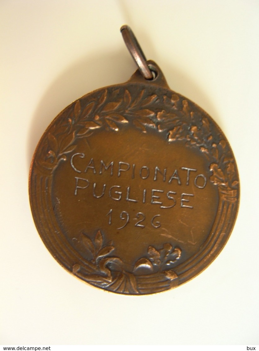 1926    BARI SCHERMA SPADA  INC. PICCHIANI   ATHLETICS ATLETICA MEDAL MEDAGLIA SPORT - Fencing