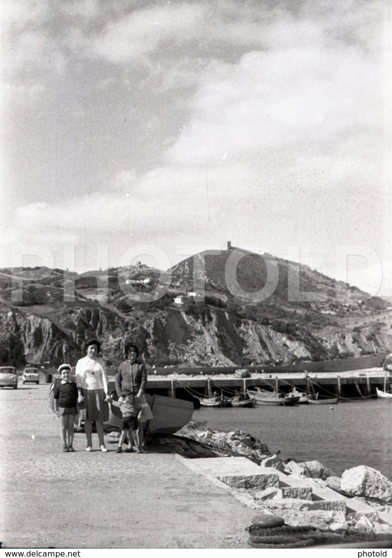 1966 SEASIDE PORTUGAL AMATEUR 35mm ORIGINAL NEGATIVE Not PHOTO No FOTO - Sonstige & Ohne Zuordnung