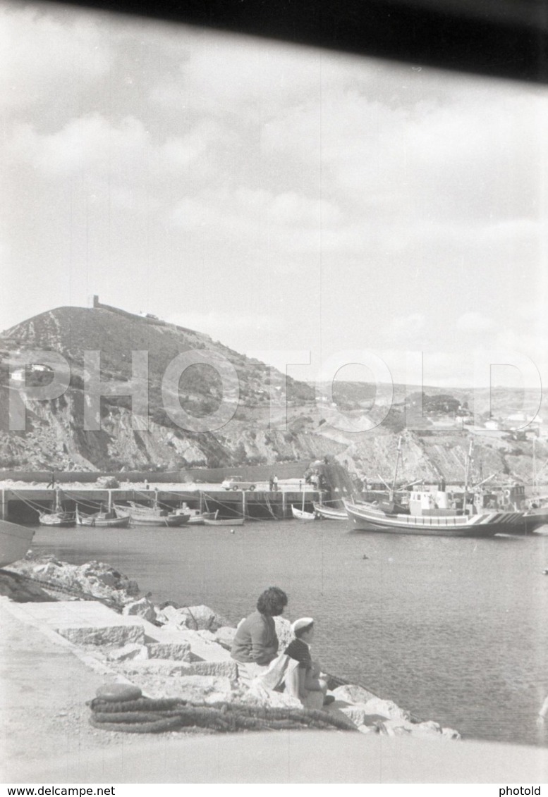 1966 SEASIDE PORTUGAL AMATEUR 35mm ORIGINAL NEGATIVE Not PHOTO No FOTO - Sonstige & Ohne Zuordnung