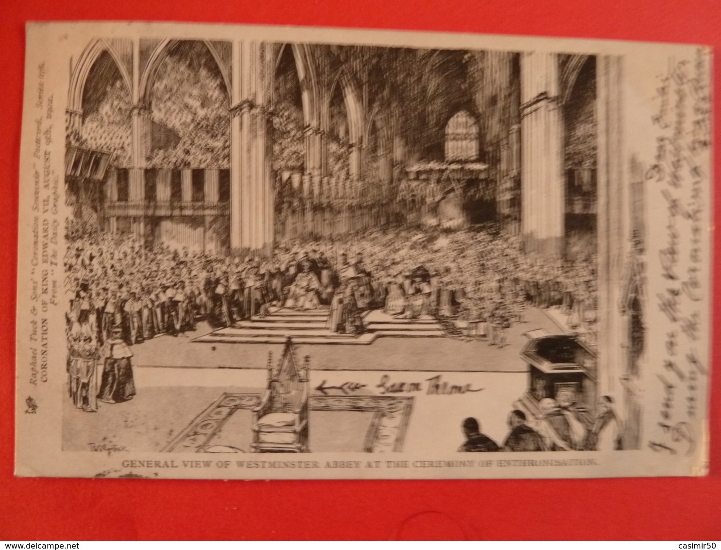 CORONATION OF KING EDWARD VII - Familles Royales