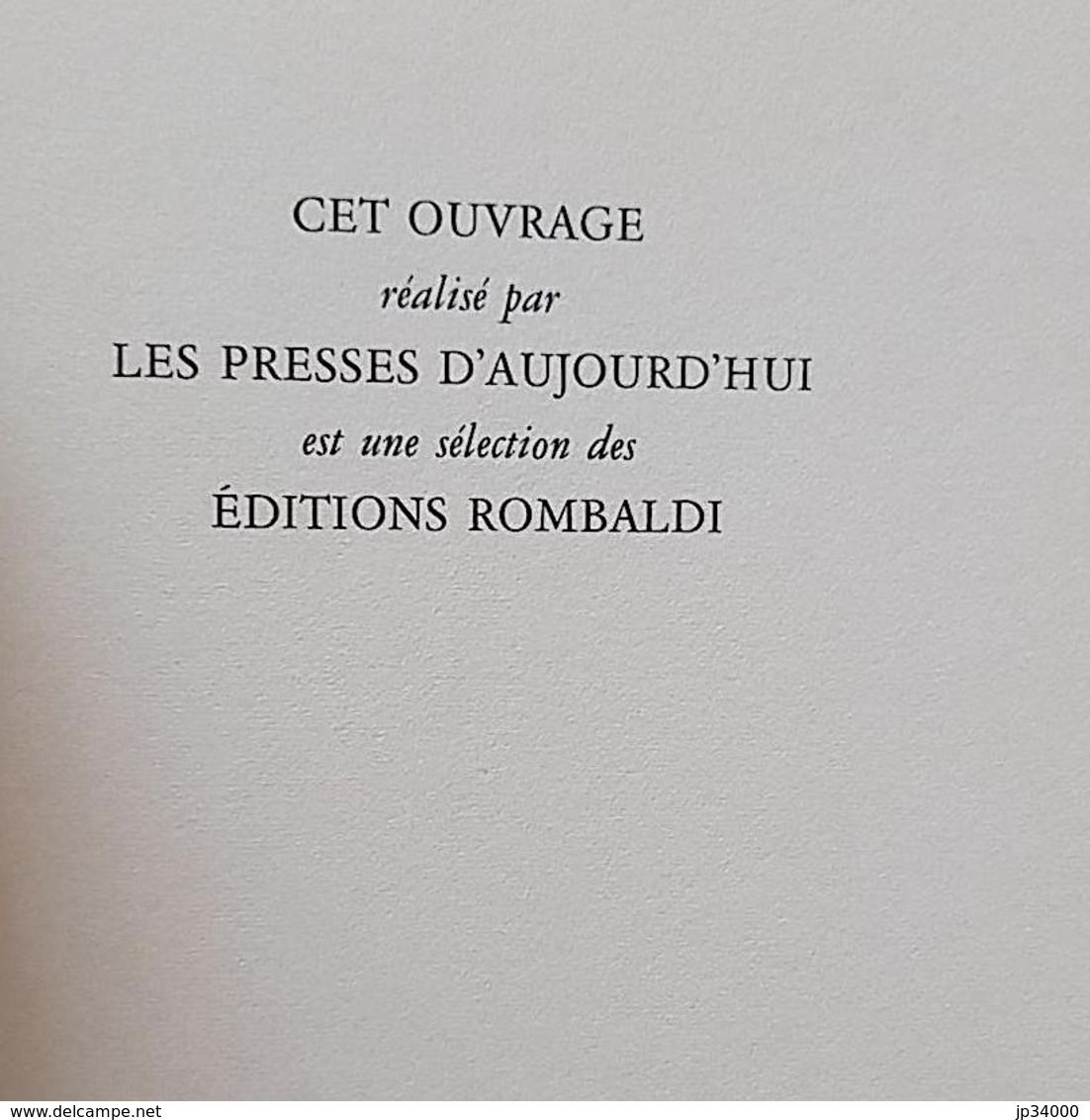 Oeuvres De MAC ORLAN (5 Volumes) - Editions ROMBALDI En 1973. Bon état. (illustrations Originales) - Lots De Plusieurs Livres