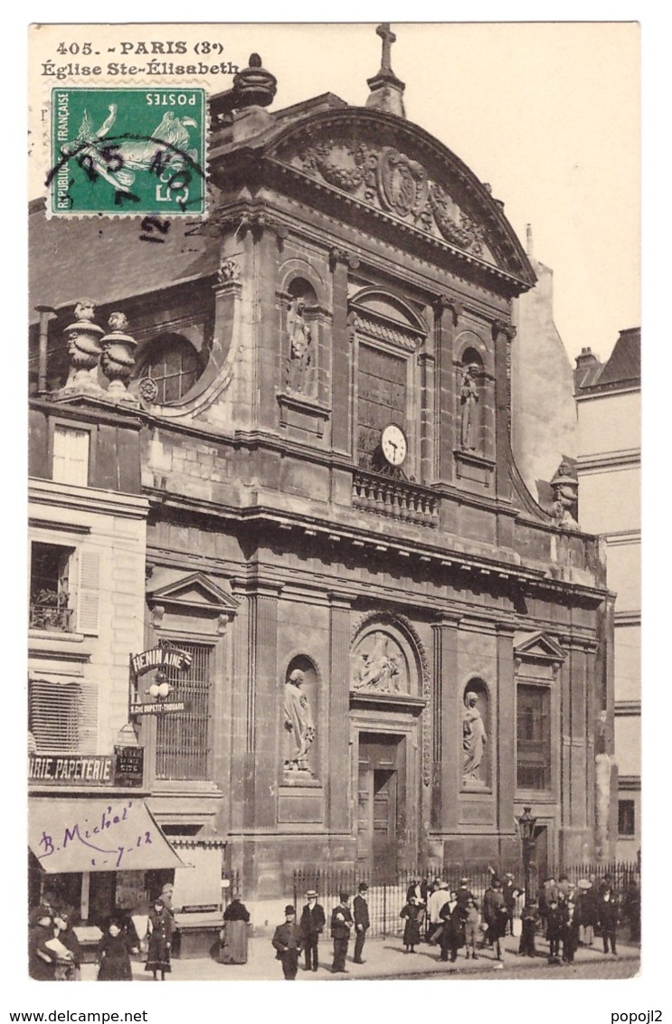 PARIS - Eglise Ste Elisabeth - Eglises