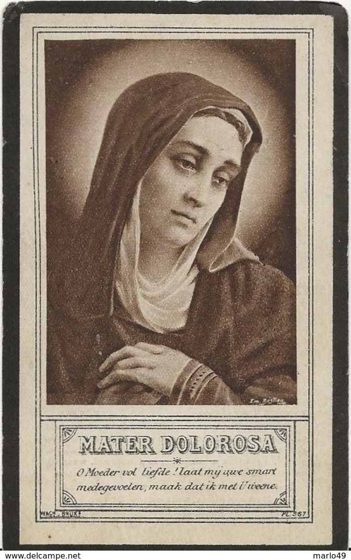 DP. APOLLONIA MERTENS ° SINT-AMANDS 1838- + WOLVERTHEM 1927 - Religion &  Esoterik