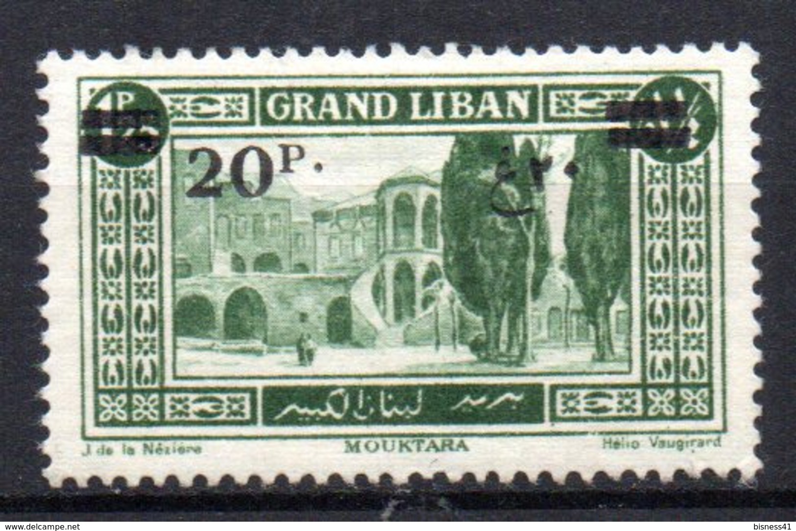 Col17  Colonie Grand Liban N° 82 Neuf X MH  Cote 7,00 € - Unused Stamps