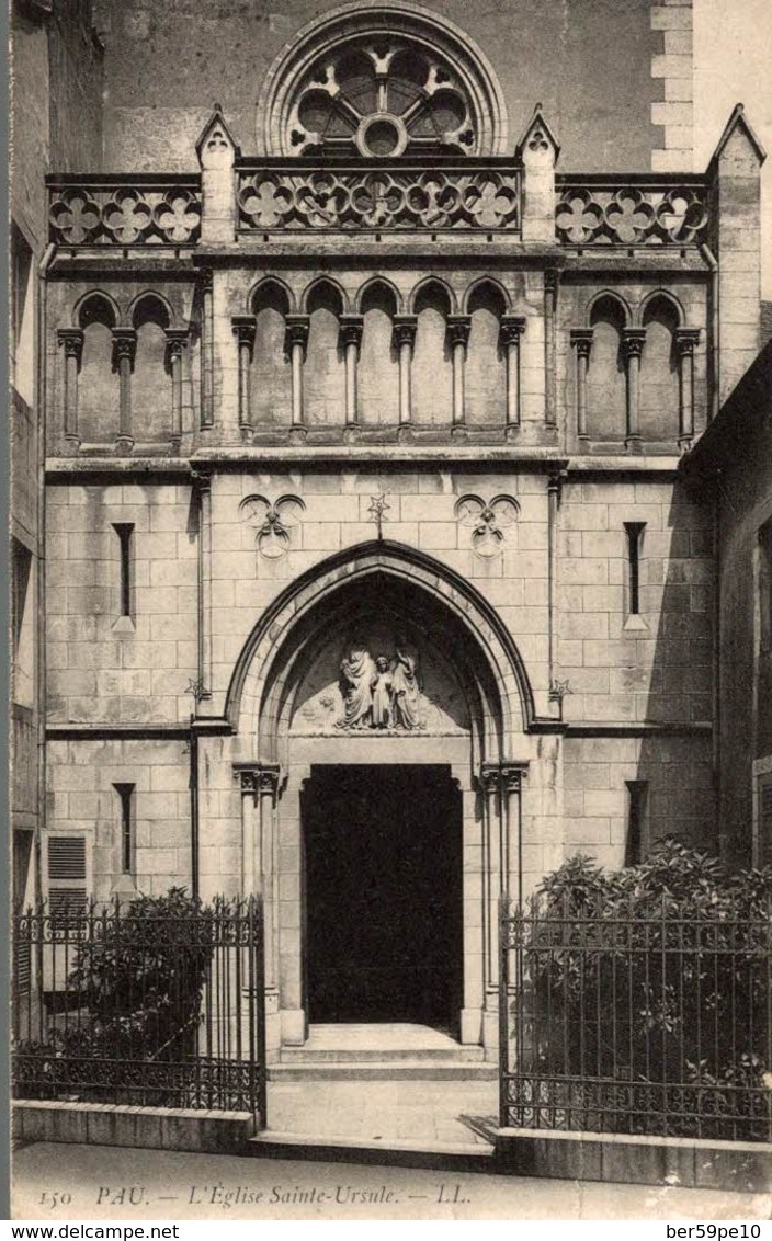 64 PAU  L'EGLISE SAINTE-URSULE - Pau