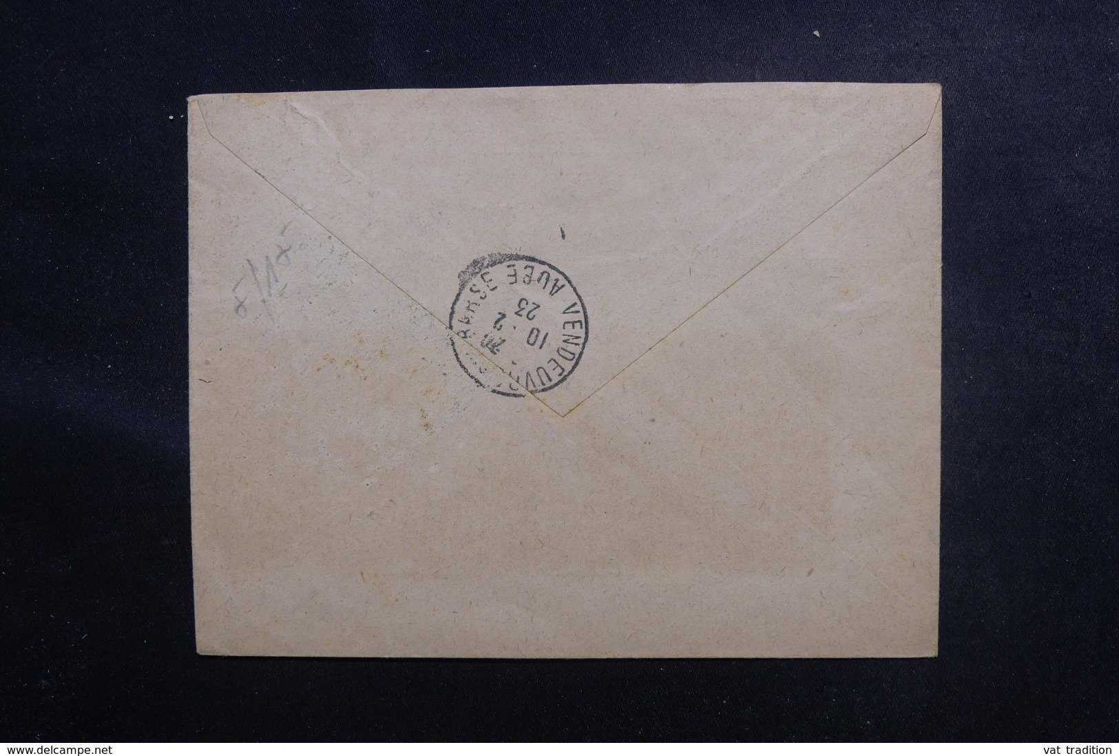 FRANCE - Enveloppe Commerciale De Braux Pour Thieffrain En 1923, Affranchissement Type Semeuse - L 47071 - 1921-1960: Période Moderne